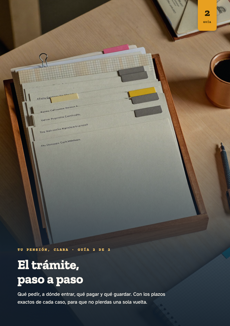 Guía 2 · El trámite, paso a paso