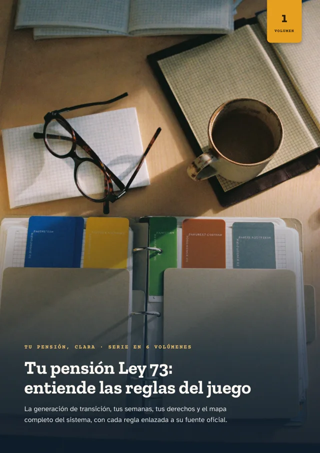 Vol. 1 · Tu pensión Ley 73: entiende las reglas del juego